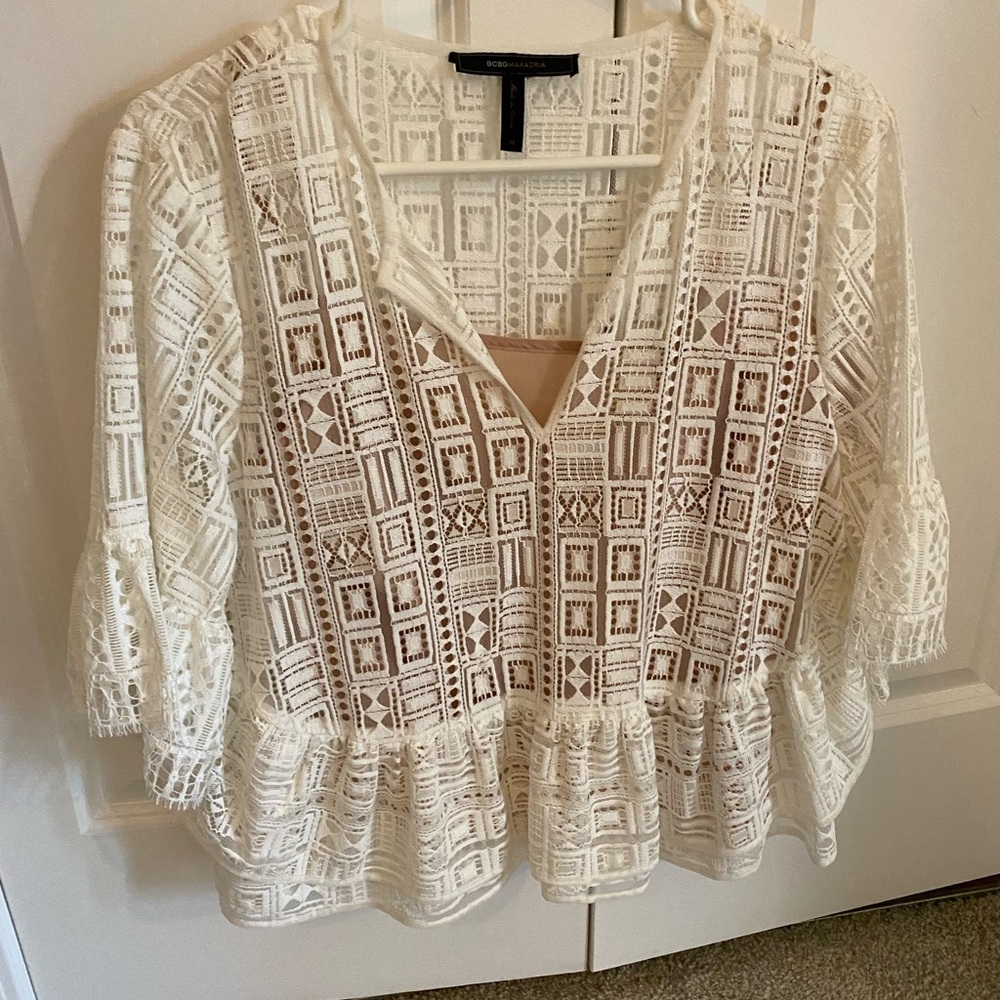 Like new: BCBGmaxazaria blouse